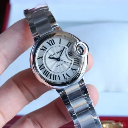 Ballon Bleu de Cartier watch28mm, quartz movement, steel